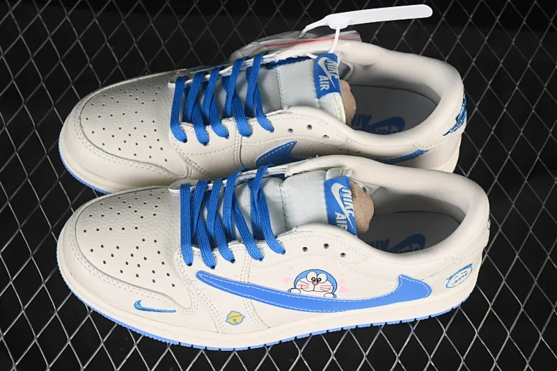 All categories Air Jordan Jordan series basketball shoes Air Jordan 1 Low high-end custom low-top sneakers Travis Scott x Fragment Design x Air Jordan 1 Low OG SP AJ1 Joe 1 Jingle Cat low-top cultural casual sneakers XS2024-068